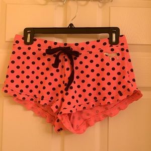 PINK Victoria’s Secret Shorts polka dots